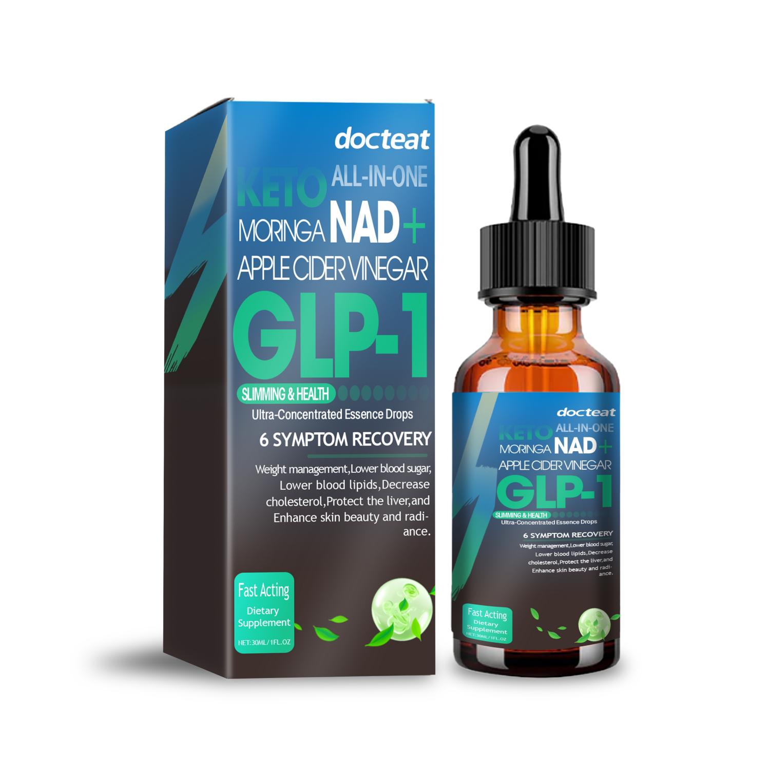 GLP-1 Moringa NAD+ Apple Vinegar Drops 30ml Suprema Fuel Labs GLP-1 Moringa NAD+ Apple Vinegar Drops 30ml Suprema Fuel Labs