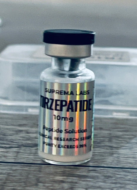 Lab Research 10mg| Tirzepatide~  99% % Of Purity - Appetite Regulation (1 Vial)