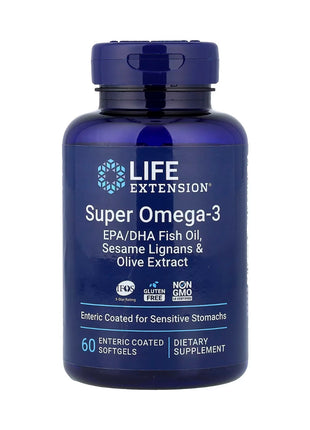 Life Extension Omega 3 + EPA 700mg & DHA 500mg - 60 caps