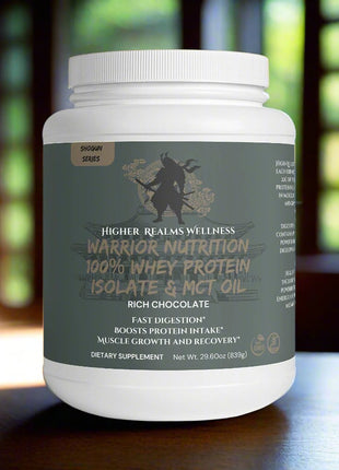 Warrior Nutrition 100% Whey Protein Isolate & MCT Oil (Rich Chocolate)