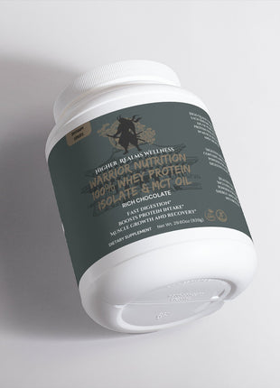 Warrior Nutrition 100% Whey Protein Isolate & MCT Oil (Rich Chocolate)