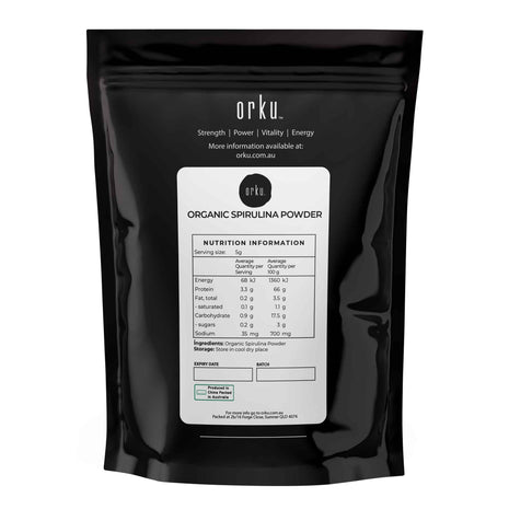 1Kg Organic Spirulina Powder - Supplement Arthrospira Platensis Algae Food