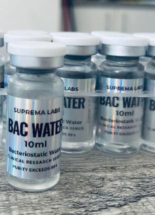 Lab Research Bacteriostatic Water - 10ml (1 vial) - 99% of purity