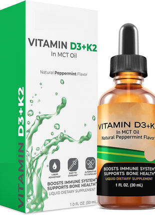 Vitamin D3 + K2 Drops - 30ml