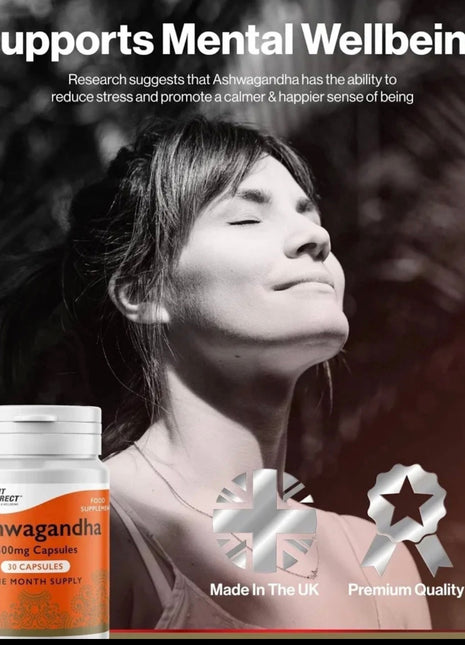 Vit direct Ashawagandha 500mg - 30 capsules