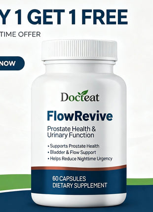 Docteat Prostate Care Flow Revive| Buy 1 & get 1 Free! Best Seller Formula