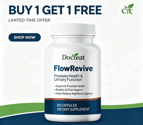Docteat Prostate Care Flow Revive| Buy 1 & get 1 Free! Best Seller Formula