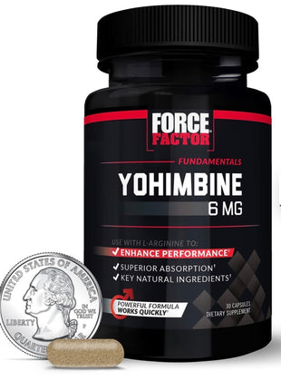 Force Factor Men’s Yohimbine 6mg - 30 caps
