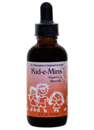 Christophers Original Formulas Kid-E-Mins Vitamins & Minerals Natural Orange Flavor Kids Liquid Multivitamin 2 oz