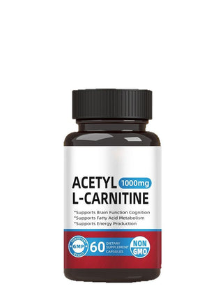 Suprema Fuel Memory Booster & Cognitive Stack | ALCAR 1000mg+ CoQ10 100mg - 60 Caps/bottle