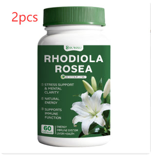 Rhodiola Rosea 60 Caps | Stress Support, Mental Clarity & Natural Energy