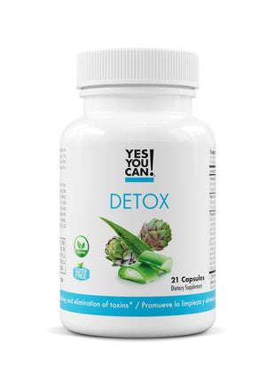 Yes You Can! Natural Detox Pills - Diuretic Cleanse with Electrolytes & Vitamins - Helps with Water Retention - Gluten-Free 21 Capsules