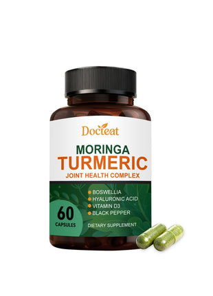 Docteat Moringa & Turmeric| Joint health complex -60 caps