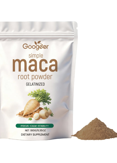 Gelatinised Maca Root Powder 180g – Natural Energy & Hormonal Support