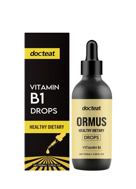 Docteat Ômus 100% Pure Vitamin |B1 Thiamine| Brain modulation & health nerves- 100ml