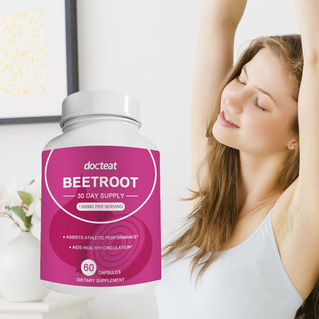 Docteat Beetroot Capsules | 60 Capsules