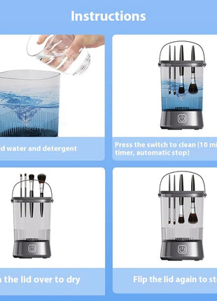 Electric One Wash Multiple Cleanser Of Makeup Brush