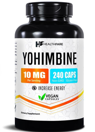 Healthfare Yohimbine 10mg - 240 caps