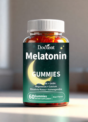 Melatonin Deep Sleep Support with Magnesium & L-Theanine – 60 Gummies