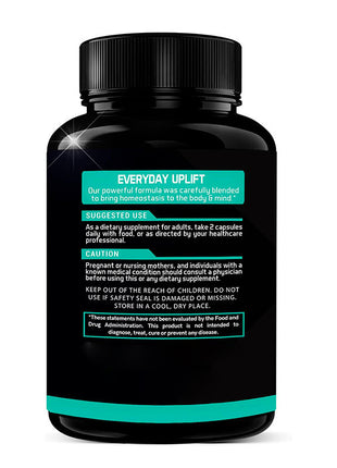 Ashwagandha Maca + Rhodiola Rosea Complex| Mood Booster - 120 Caps