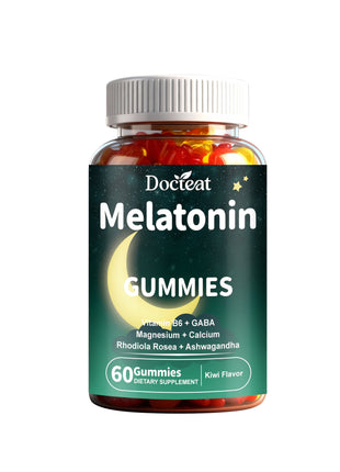 Melatonin Deep Sleep Support with Magnesium & L-Theanine – 60 Gummies