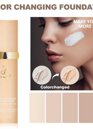 Color-Changing Moisturizing Concealer Foundation