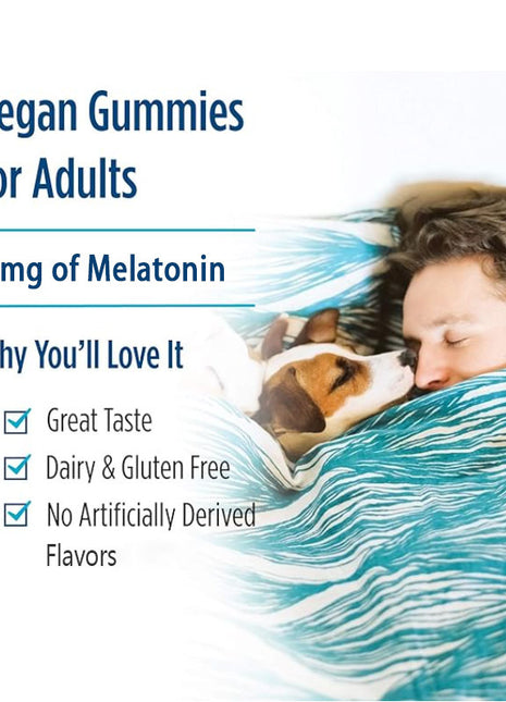 Melatonin +Vitamin A with Xylitol 6mg – Sugar-Free |60 Gummies