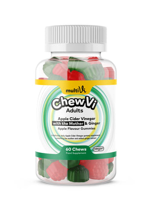 Apple Cider Vinegar (with the Mother) & Ginger Gummies - Apple Flavour