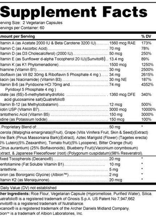 TotalBody Wellness Comprehensive Multi-Vitamins