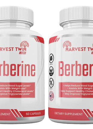 Berberine | Harvest Twin Labs | 60 Capsules