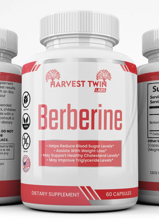 Berberine | Harvest Twin Labs | 60 Capsules