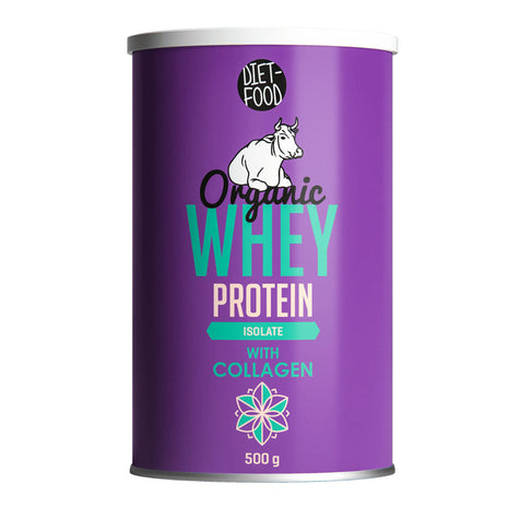 Whey Protein with Collagen Isolate Powder 500g | High Protein Formula