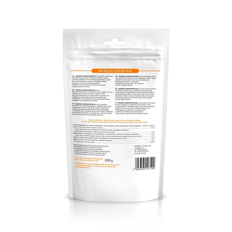 Bio Pumpkin Protein Powder 200g | Plant-Based Protein Supplement