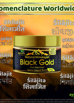 Pure Himalayan Shilajit Resin | Natural Fulvic Acid & 85+ Trace Minerals - 25 grm