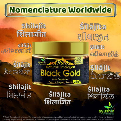 Pure Himalayan Shilajit Resin | Natural Fulvic Acid & 85+ Trace Minerals - 25 grm