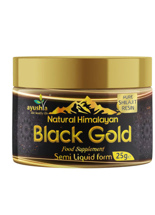 Pure Himalayan Shilajit Resin | Natural Fulvic Acid & 85+ Trace Minerals - 25 grm