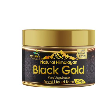Pure Himalayan Shilajit Resin | Natural Fulvic Acid & 85+ Trace Minerals - 25 grm