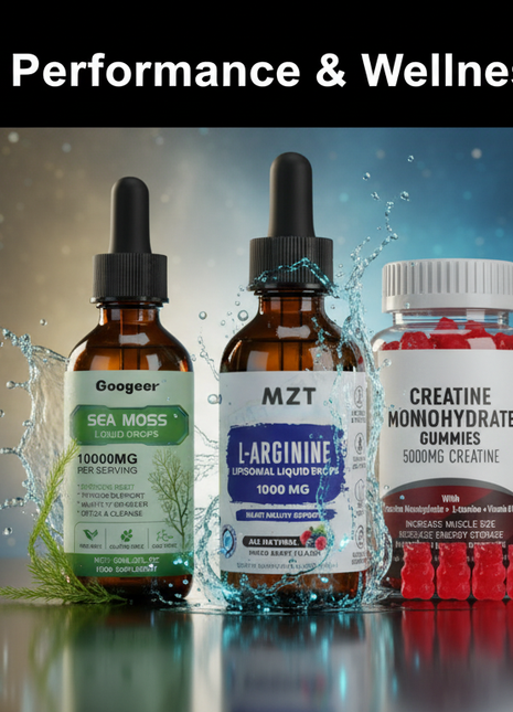 Suprema Fuel Extreme Power Oxide Nitric+ Stack | L-Arginine, Sea Moss drops & Creatine Gummies |