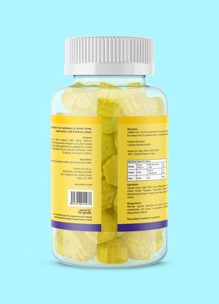 Vitamin D3 Gummies - Lemon Flavour (For Kids)