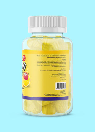 Vitamin D3 Gummies - Lemon Flavour (For Kids)