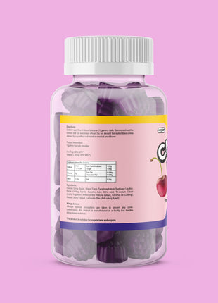 Iron & Vitamin C 60 Gummies - Cherry Flavour (For Kids)