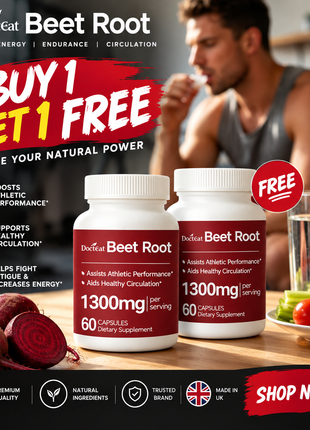 Beet Root 1300mg - Promotion Buy 1 & Get 1 Free!