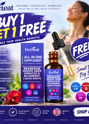 Docteat Skin Low Drops 30ml - Promotion Buy 1 & Get 1 Free!