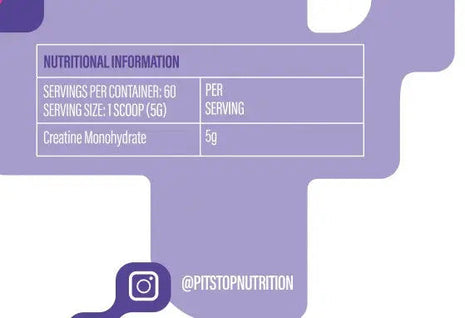 Pitstop+ Creatine Monohydrate | 500g