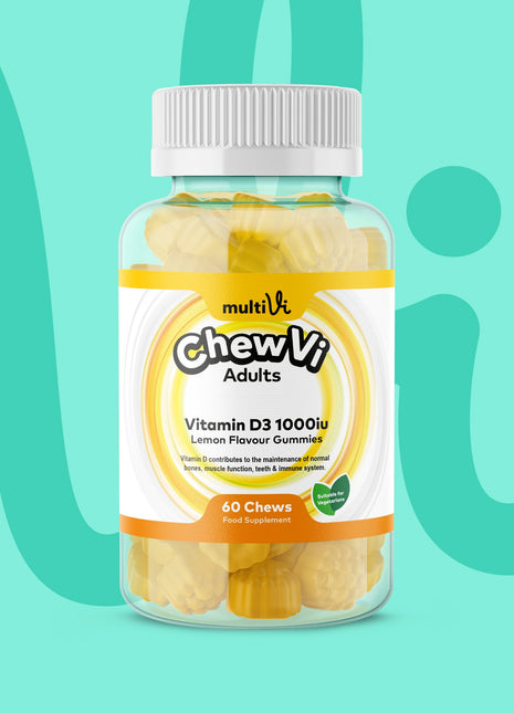 Vitamin D3 Gummies - Lemon Flavour