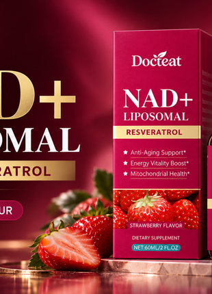 Cellu NAD+ Liposomal Telomere Support & Cellular Repair Drops - 60ml