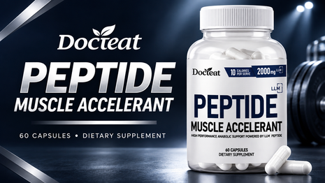 Docteat Peptide Muscle Growth & Tissue Repair 2000mg | 60 Capsules