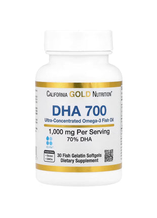 California Gold Omega 3 1000mg + DHA 700mg - 30 caps