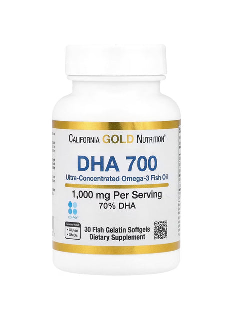 California Gold Omega 3 1000mg + DHA 700mg - 30 caps