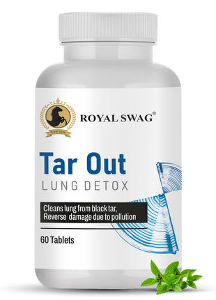 Ayurvedic Lung Detox Tablets(60 Count) Vegetarian, Herbal Supplement